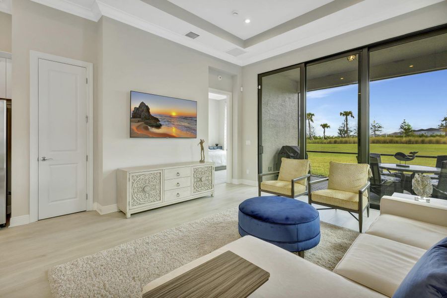 Furnished interior view inside a new home in , Port St. Lucie (Image 16).