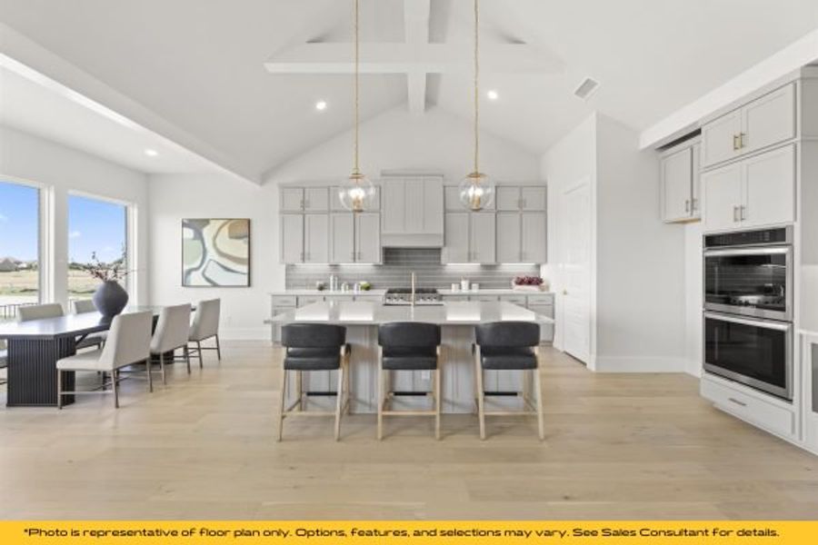 Representative furnished interior of a home built from the St Lucia by Stonefield Homes in Heath Golf and Yacht Club, Rockwall (Image 44).