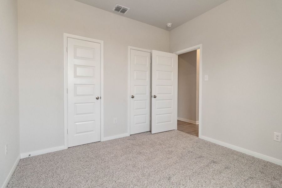 Harrison Floorplan - Secondary Bedroom