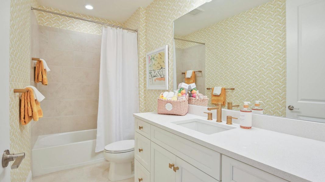Furnished interior view inside a new home in Grand Park Real Estate and Homes for Sale in Sarasota, FL - Neal Communities, Sarasota (Image 15).