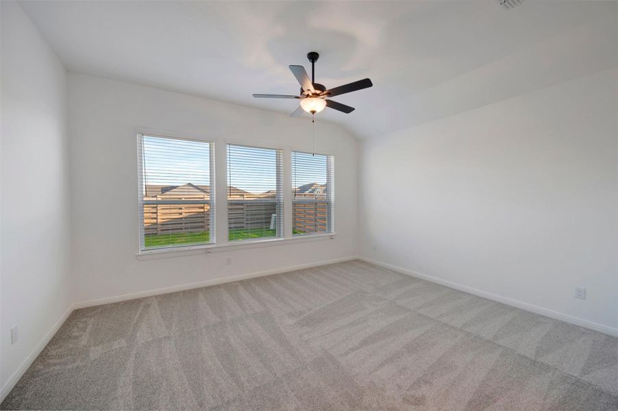 Spacious, unfurnished interior of a new home in Austin Point - Terrace Collection, Richmond (Image 26). Spacious, unfurnished interior of a new home in Austin Point - Terrace Collection, Richmond (Image 26).