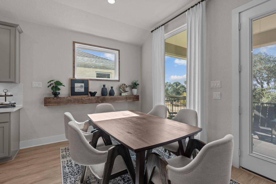 Furnished interior view inside a new home in Esperanza, Boerne (Image 24).