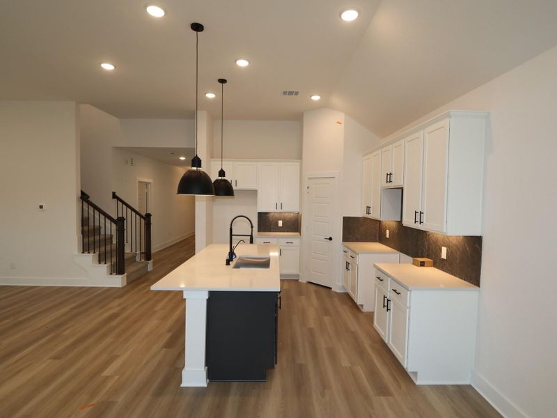 Furnished interior view inside a new home in Lago Mar, Santa Fe (Image 8).
