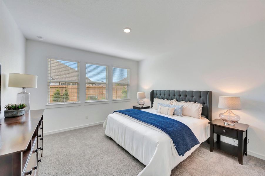 Spacious primary suite Spacious primary suite