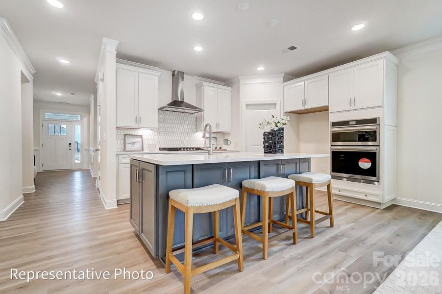 Furnished interior view inside a new home in Heritage - 55+ Community, Indian Trail (Image 9).
