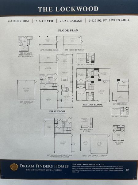 2D floor plan layout of this home in Kings River Preserve, Hollywood, SC (Image 4). 2D floor plan layout of this home in Kings River Preserve, Hollywood, SC (Image 4).