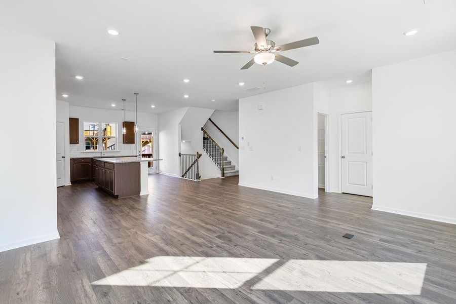 Spacious, unfurnished interior of a new home in Chandler Run, Tucker (Image 14).