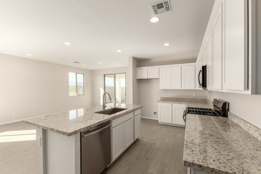 Furnished interior view inside a new home in Elara at Moonlight, Maricopa (Image 3).