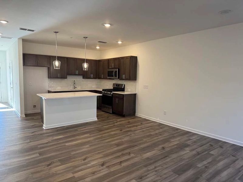 Family Room & Kitchen