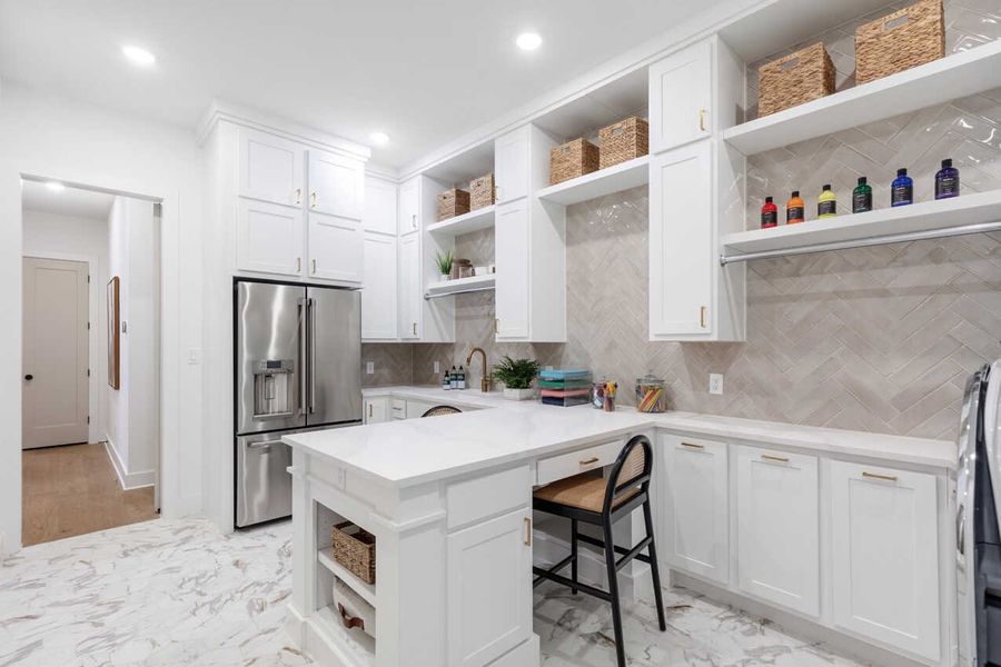 Representative Laundry Room/Craft Room - some options shown