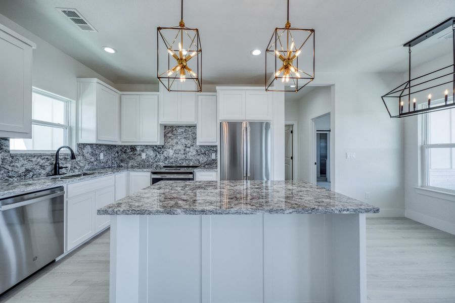 Representative furnished interior of a home built from the Lucas by Zeal Home Builders in Echo Grove, Poolville (Image 94).