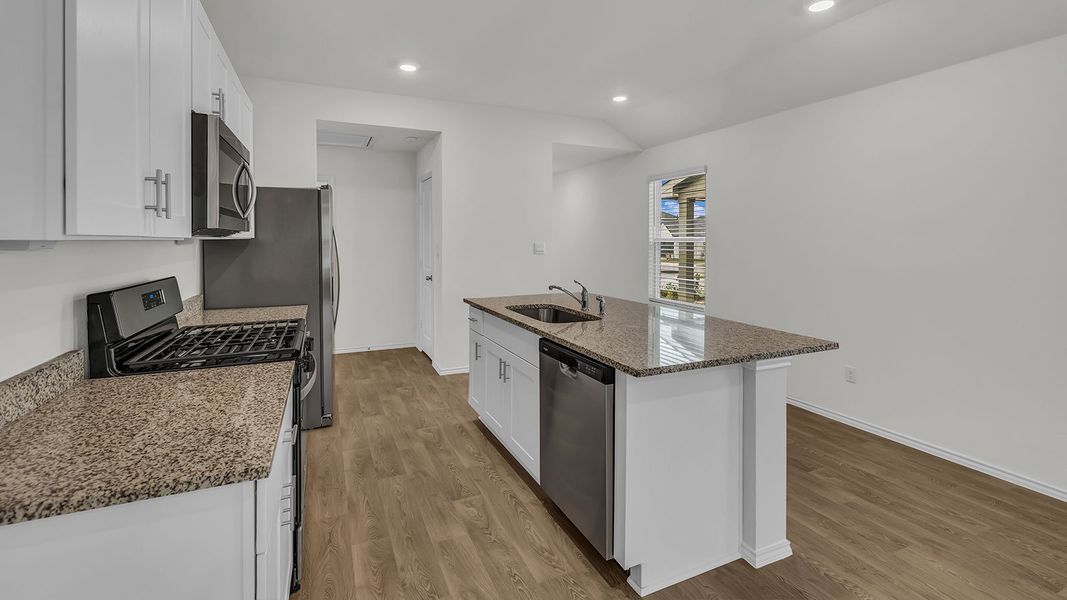 Furnished interior view inside a new home in Bollinger, Maxwell (Image 15).