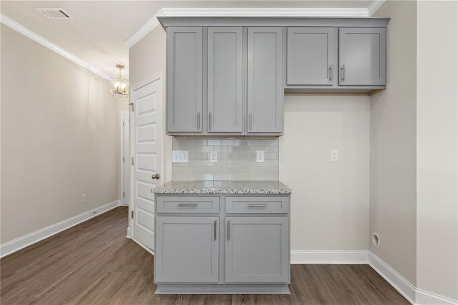 Furnished interior view inside a new home in Mulberry Summit, Flowery Branch (Image 7).