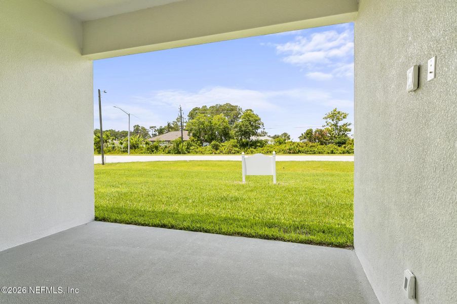 Exterior details and patio area of a home in , Palm Coast (Image 31).
