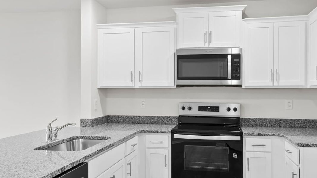 Furnished interior view inside a new home in Covington Village, Greer (Image 7).