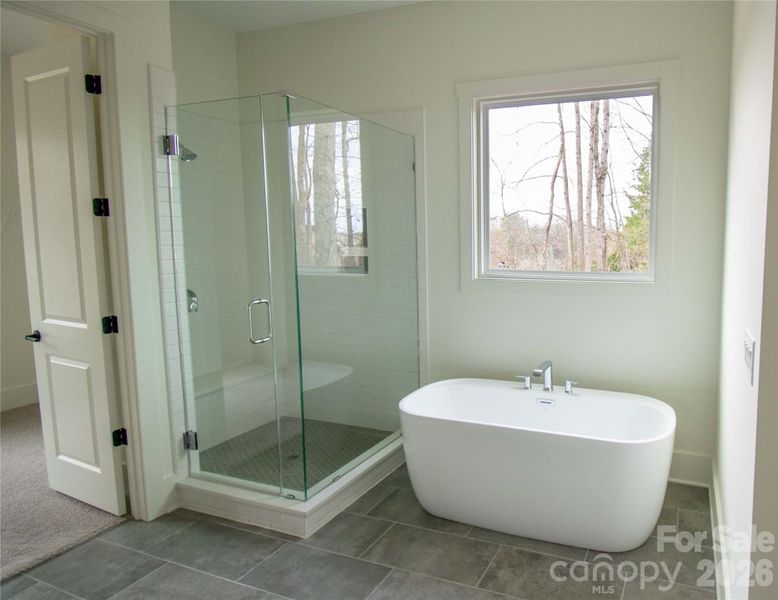 Furnished interior view inside a new home in , Hickory (Image 9).