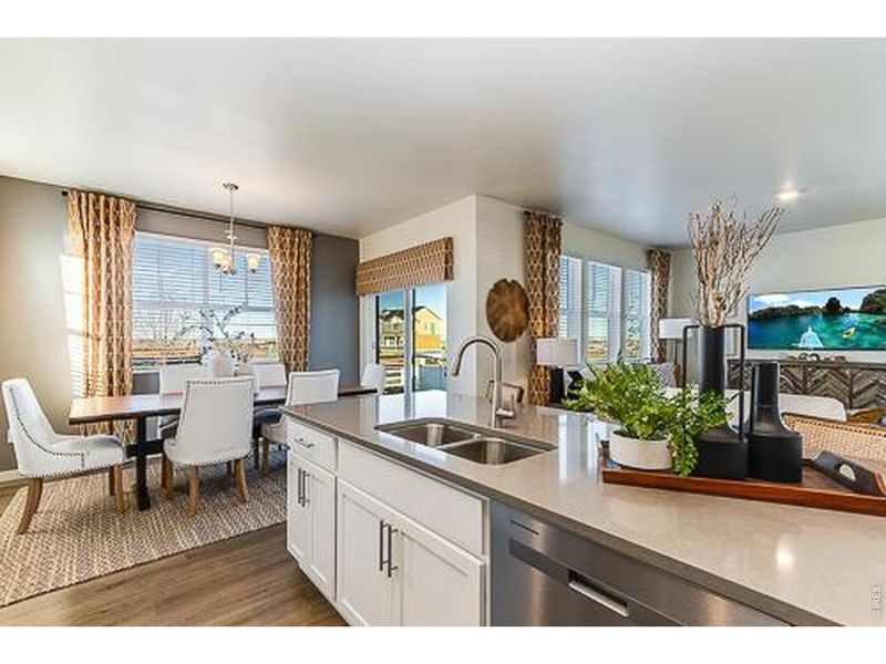 Furnished interior view inside a new home in Prairie Song, Windsor (Image 11).