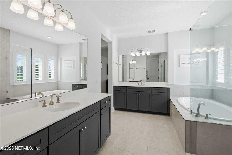 Furnished interior view inside a new home in Trailmark - Phase 6, St. Augustine (Image 33). Furnished interior view inside a new home in Trailmark - Phase 6, St. Augustine (Image 33).