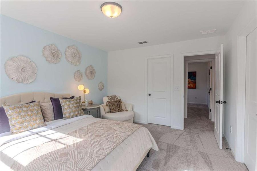 Furnished interior view inside a new home in The Pointe at Heron Bay, Locust Grove (Image 11).