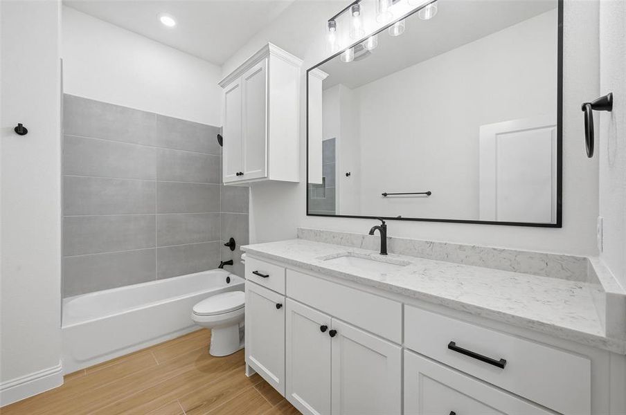 Furnished interior view inside a new home in , Azle (Image 6).