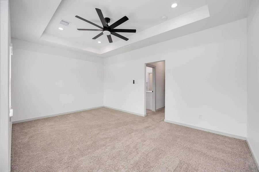 Primary bedroom upstairs.