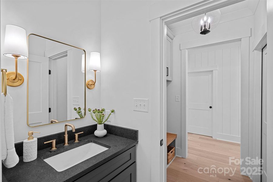 Furnished interior view inside a new home in , Charlotte (Image 17).