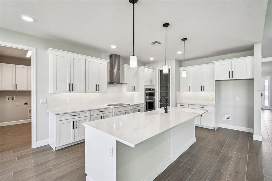 Furnished interior view inside a new home in Solace at Corner Lake, Orlando (Image 17).