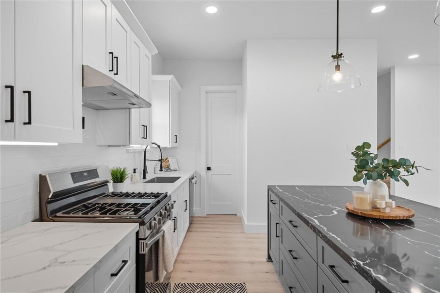 Furnished interior view inside a new home in , Houston (Image 6).