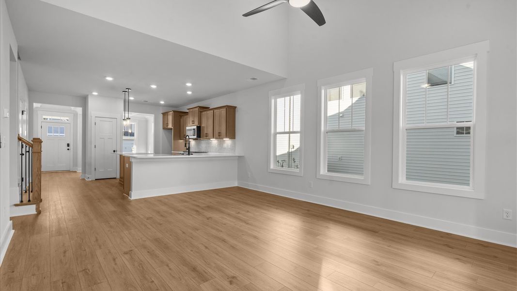 Exclusive living space with towering ceilings, tasteful finishes, and a warm, welcoming feel Exclusive living space with towering ceilings, tasteful finishes, and a warm, welcoming feel