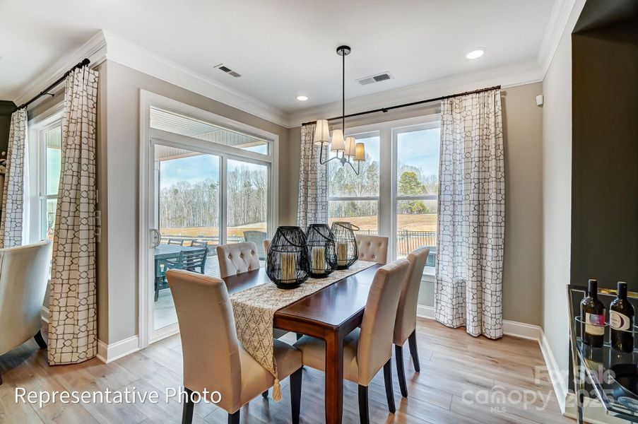 Furnished interior view inside a new home in , Sherrills Ford (Image 31). Furnished interior view inside a new home in , Sherrills Ford (Image 31).