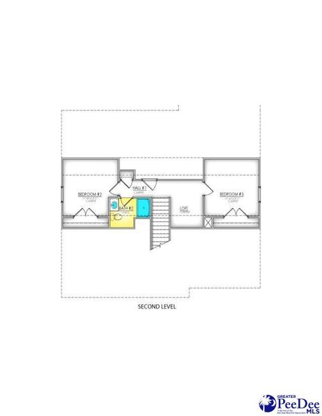 2D floor plan layout of this home in Spring Haven, Florence, SC (Image 2). 2D floor plan layout of this home in Spring Haven, Florence, SC (Image 2).