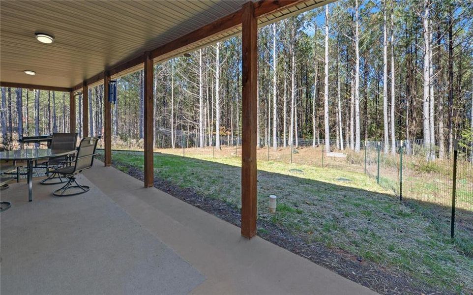 Exterior details and patio area of a home in , Dahlonega (Image 2).