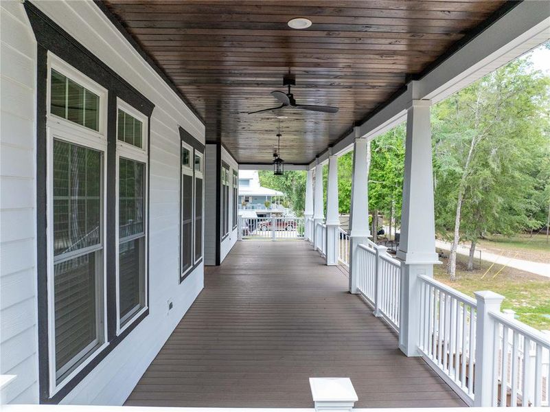 Exterior details and patio area of a home in , Branford (Image 47).