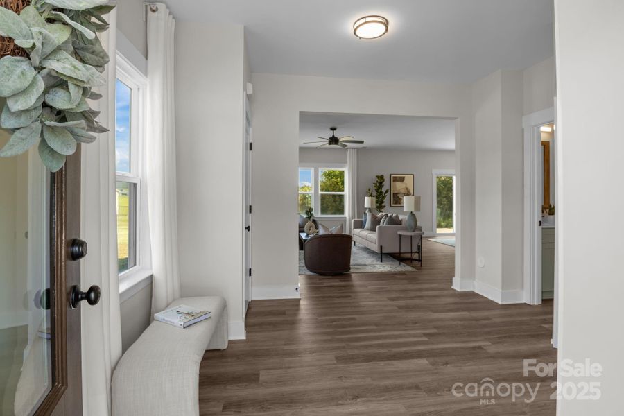 Furnished interior view inside a new home in , Lincolnton (Image 29).