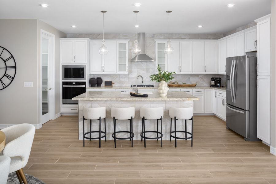 Representative furnished interior of a home built from the Irwin by Beazer Homes in Marbella at Windrose, Litchfield Park (Image 9).
