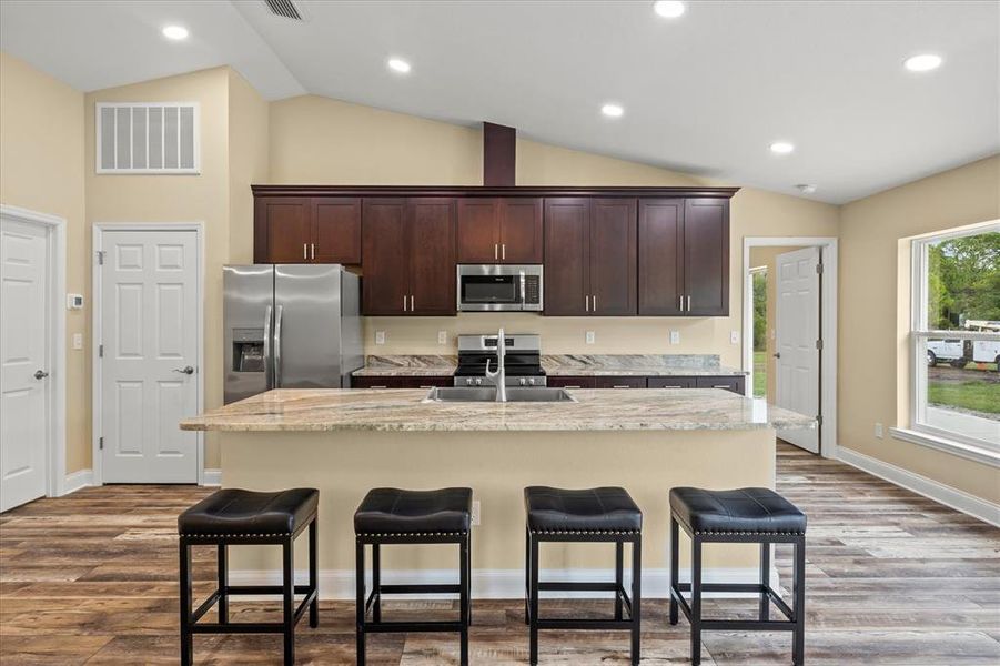 Furnished interior view inside a new home in , Haines City (Image 10).
