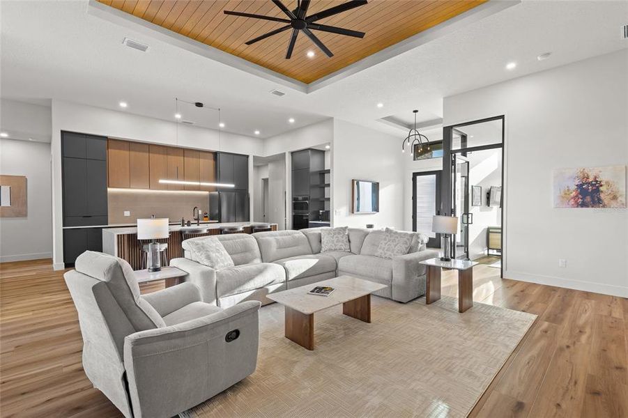Furnished interior view inside a new home in , New Smyrna Beach (Image 13). Furnished interior view inside a new home in , New Smyrna Beach (Image 13).