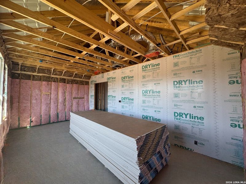 In-progress construction of a new home in Waldsanger, New Braunfels, TX (Image 14).