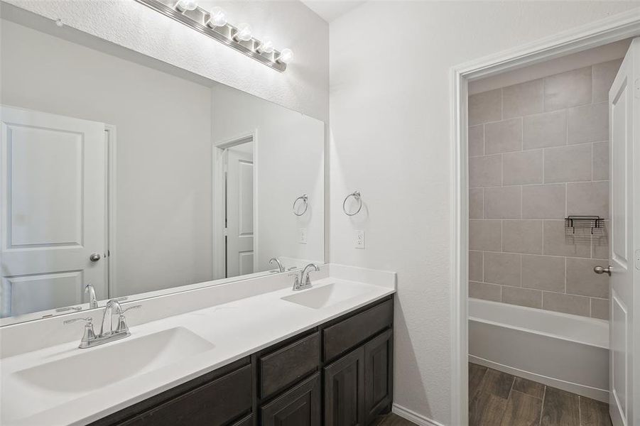 Furnished interior view inside a new home in , Crandall (Image 7).