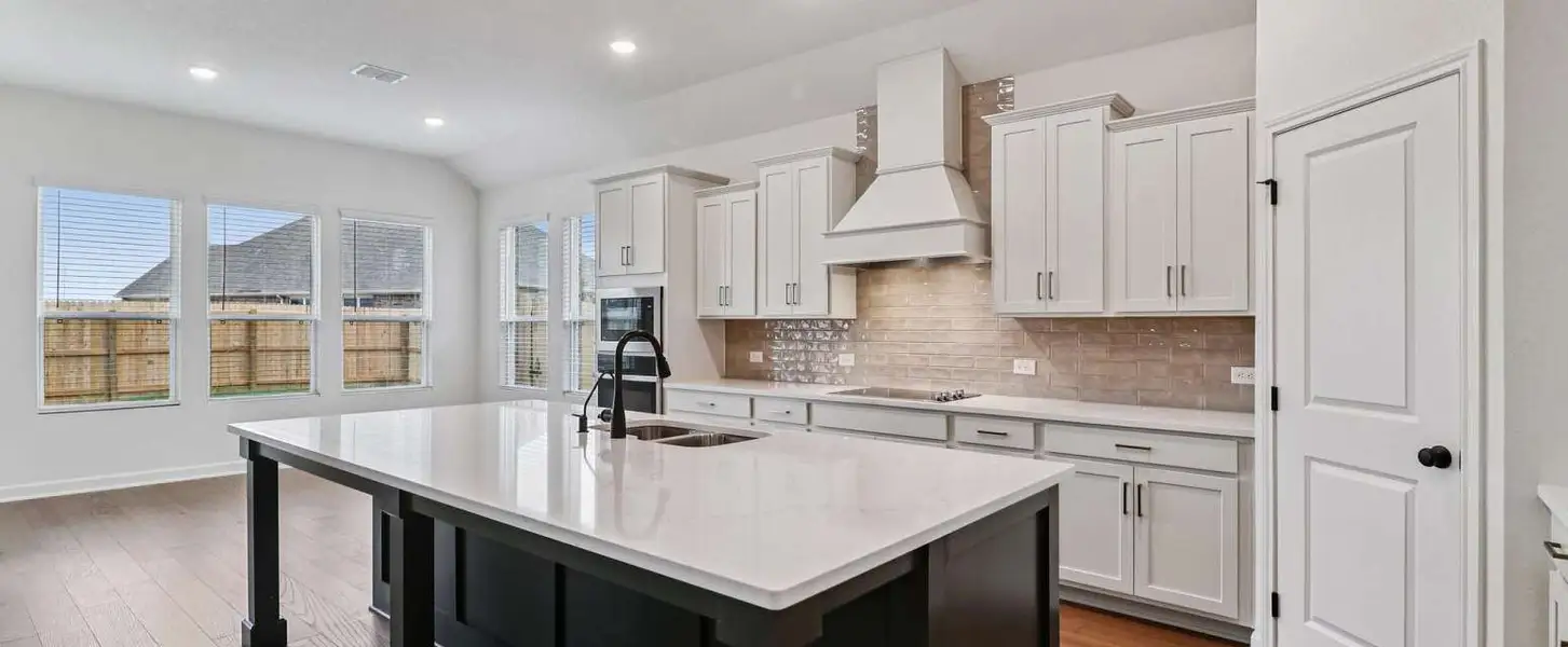Representative furnished interior of a home built from the Kerrville by Ashton Woods in Saddlebrook Ranch, Schertz (Image 6).
