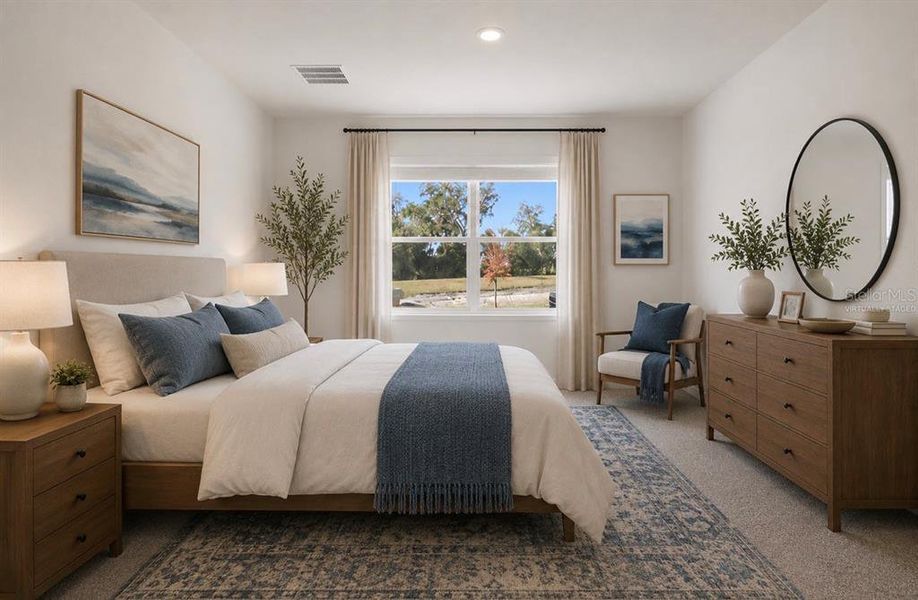 Furnished interior view inside a new home in Northwater at Two Rivers, Zephyrhills (Image 14). Furnished interior view inside a new home in Northwater at Two Rivers, Zephyrhills (Image 14).