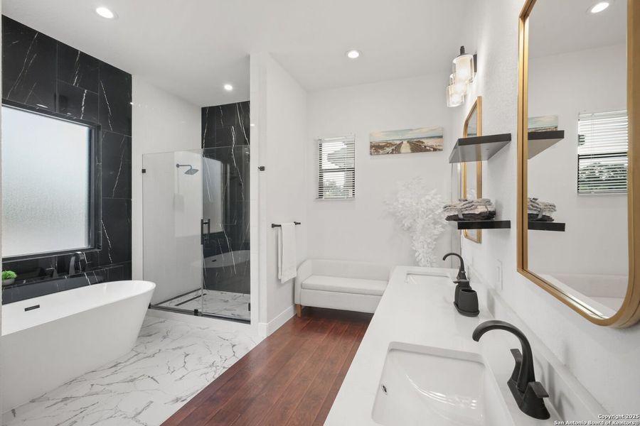 Furnished interior view inside a new home in , Spring Branch (Image 34).