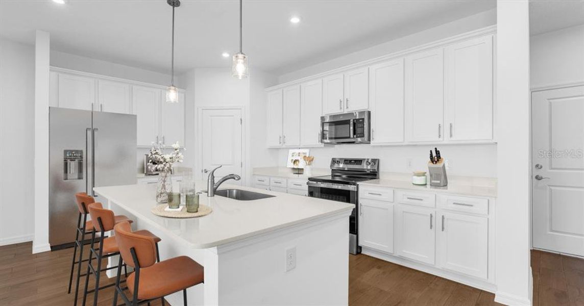 Furnished interior view inside a new home in Avalon Park Tavares Single Family Homes, Tavares (Image 8).