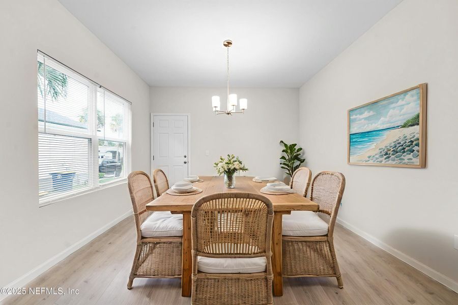 Furnished interior view inside a new home in , Jacksonville (Image 7).
