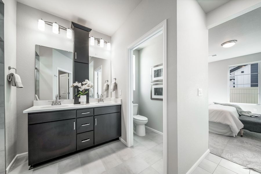 Furnished interior view inside a new home in The Reserve at Green Valley Ranch, Aurora (Image 23).