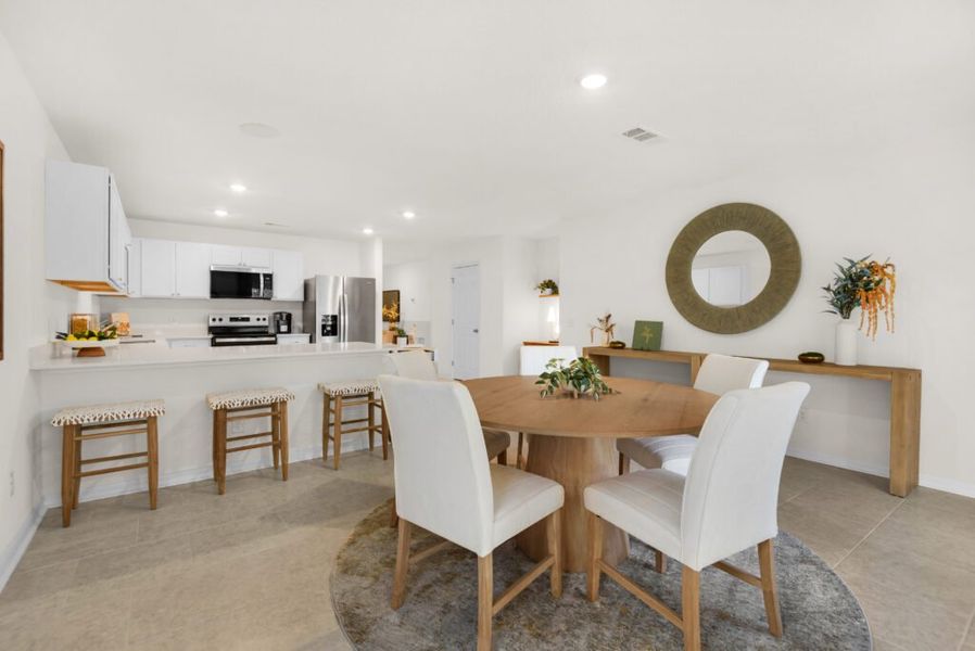 Furnished interior view inside a new home in Avalon, Milton (Image 7).