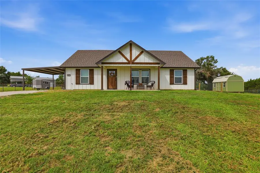 Exterior details and patio area of a home in , Springtown (Image 2). Exterior details and patio area of a home in , Springtown (Image 2).