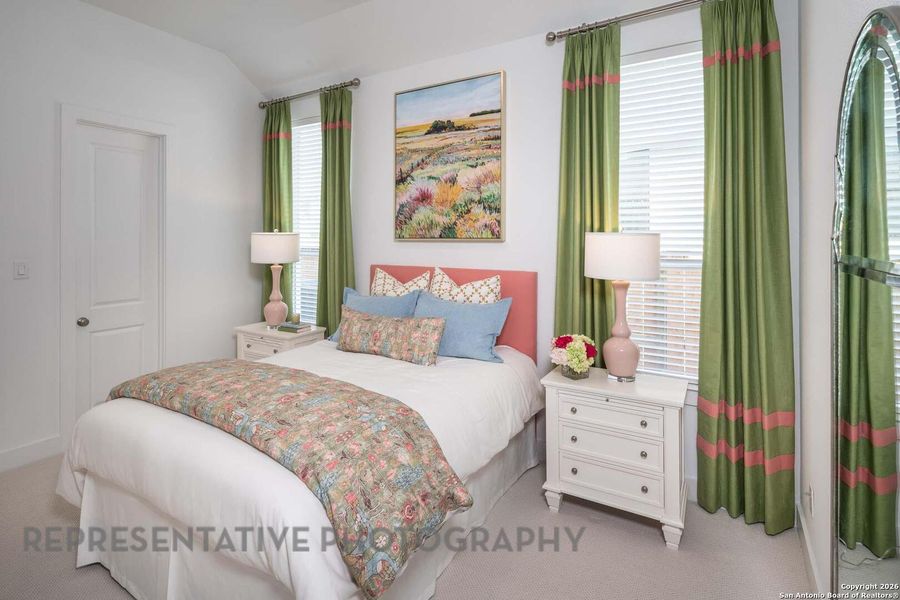 Furnished interior view inside a new home in The Ranches at Creekside, Boerne (Image 21).