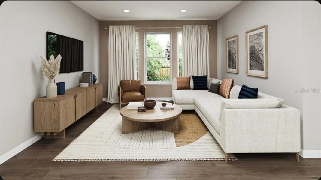 Furnished interior view inside a new home in Hillcrest, San Antonio (Image 7).