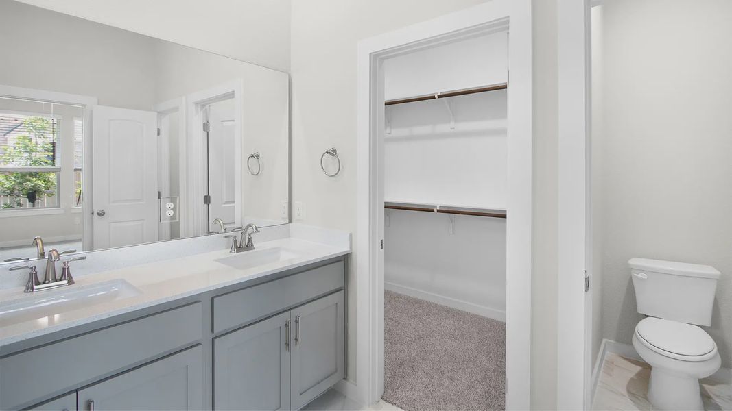 Furnished interior view inside a new home in Highland Village, Georgetown (Image 9). Furnished interior view inside a new home in Highland Village, Georgetown (Image 9).
